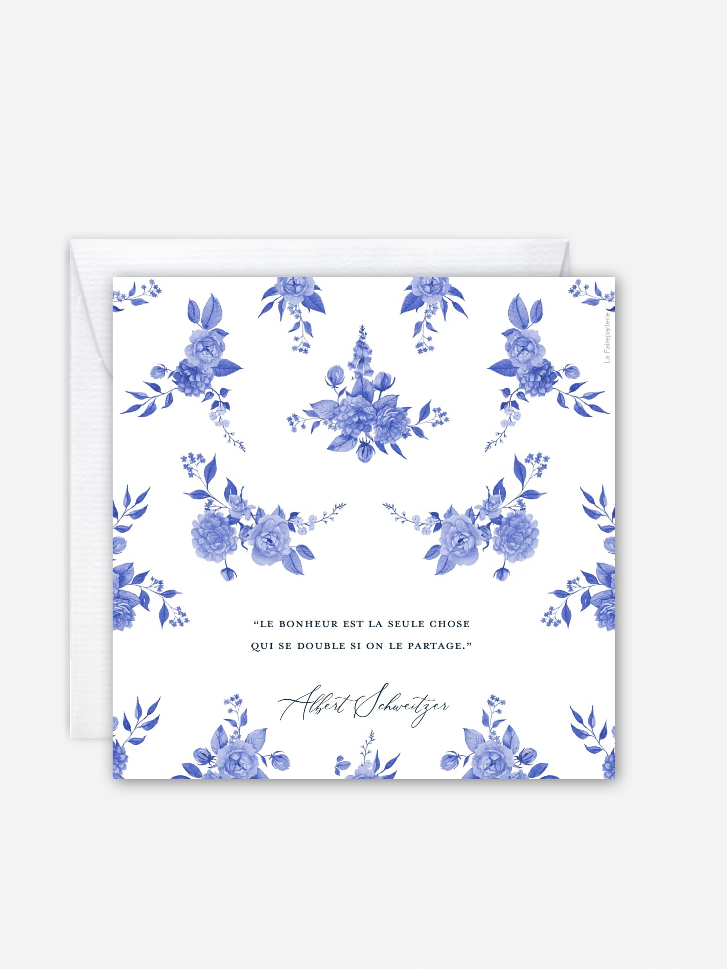 Faire-part de mariage Fleurs royales
