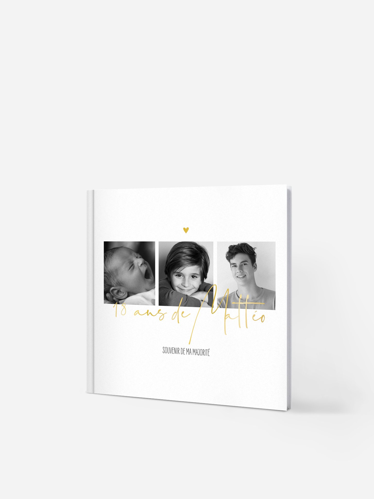 Livre d'or anniversaire Bonheur en photos