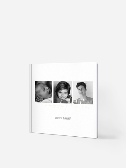 Livre d'or anniversaire Bonheur en photos