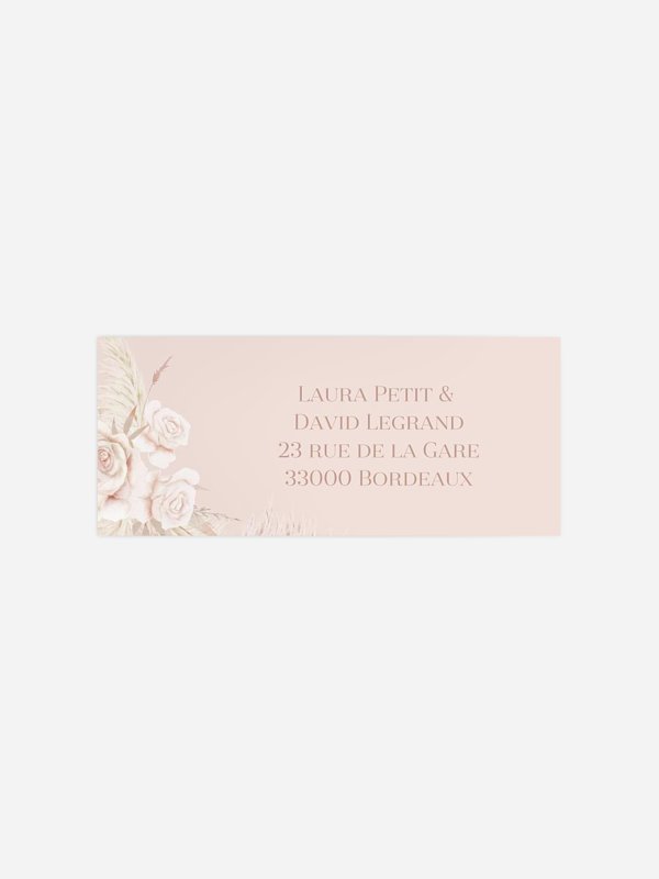 Blush Initials