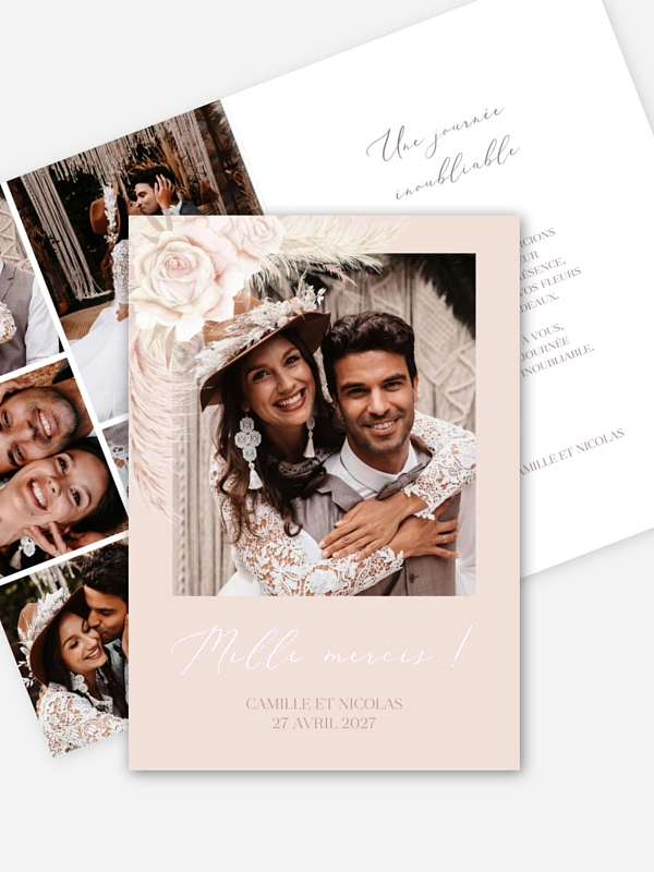 Blush Initials