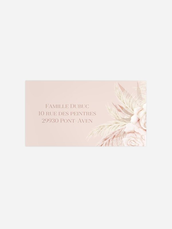 Blush Initials
