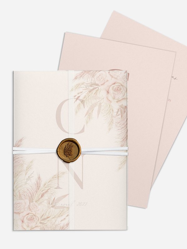 Blush Initials