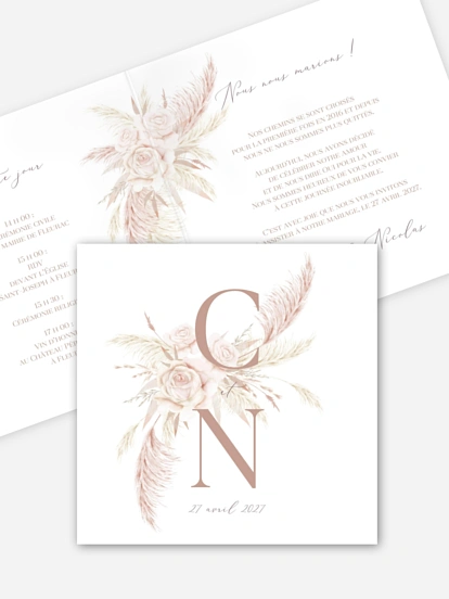 Blush Initials Blush Initials