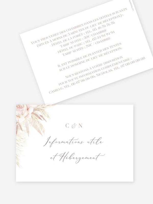 Blush Initials