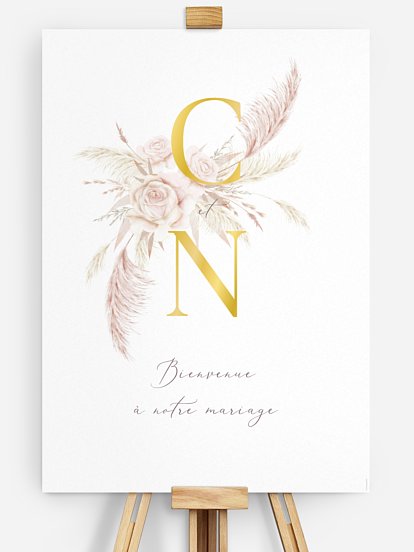 Blush Initials Blush Initials