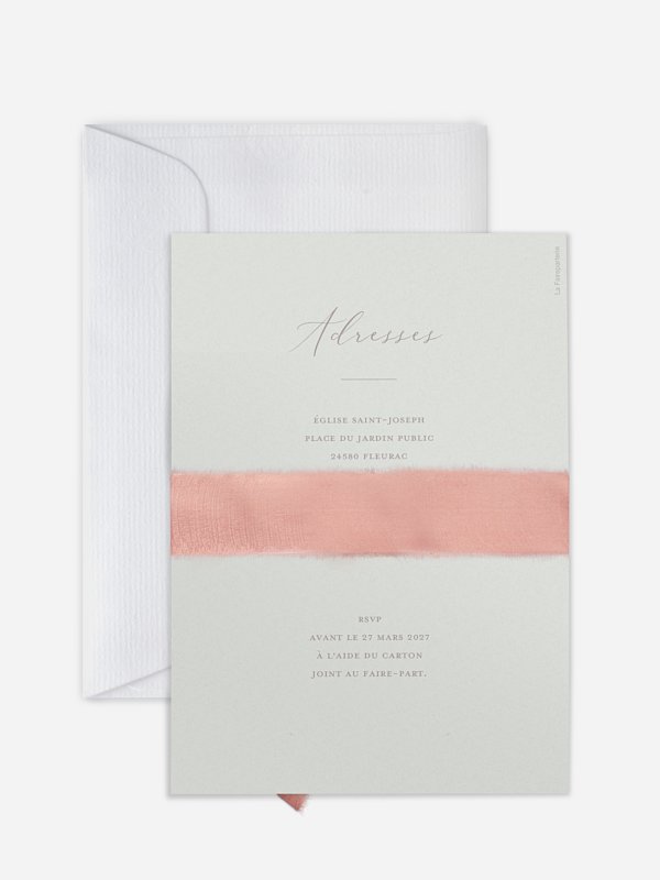 Faire-part de mariage Brin de sauge