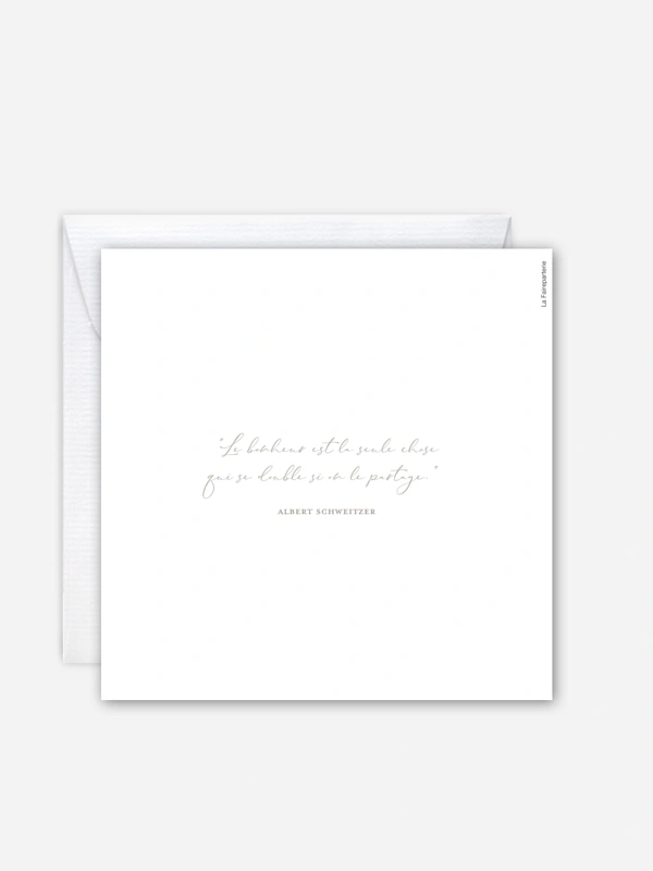 Faire-part de mariage Brin de sauge