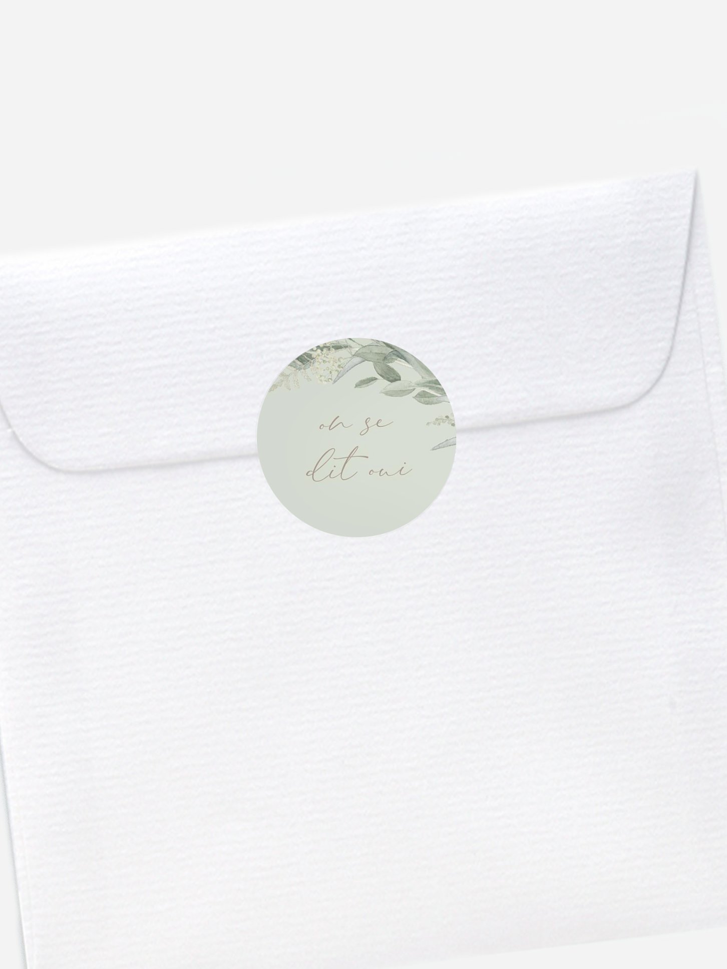 Stickers mariage Brin de sauge