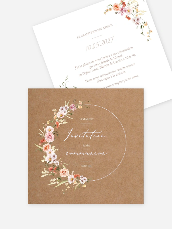 Arche de fleurs