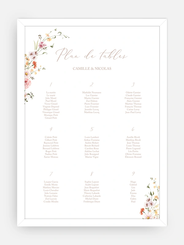 Arche de fleurs