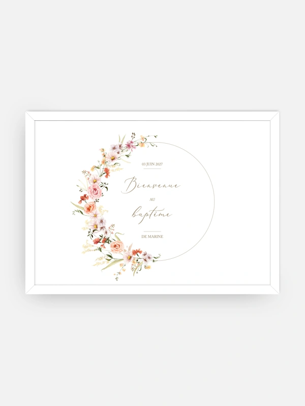 Arche de fleurs