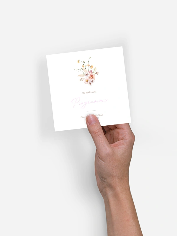 Programme mariage Arche de fleurs