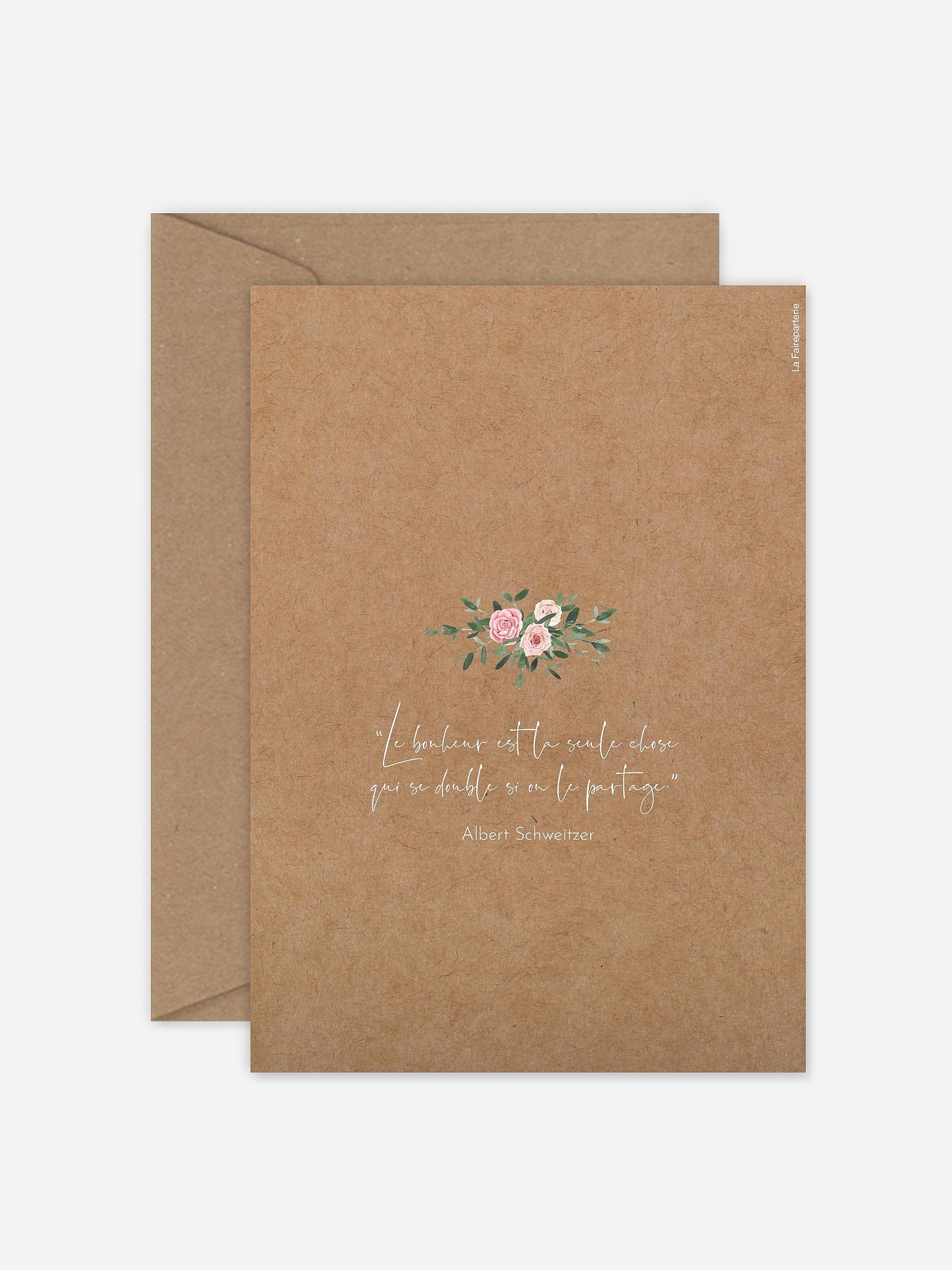 Faire-part de mariage Arc d'amour