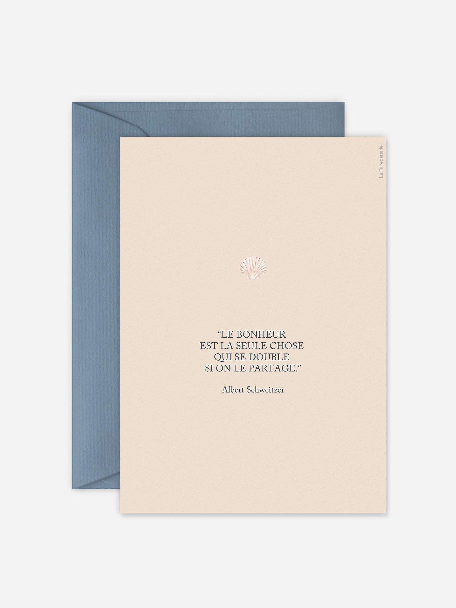 Faire-part de mariage Amour marin