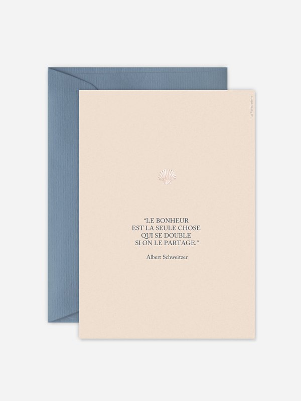Faire-part de mariage Amour marin