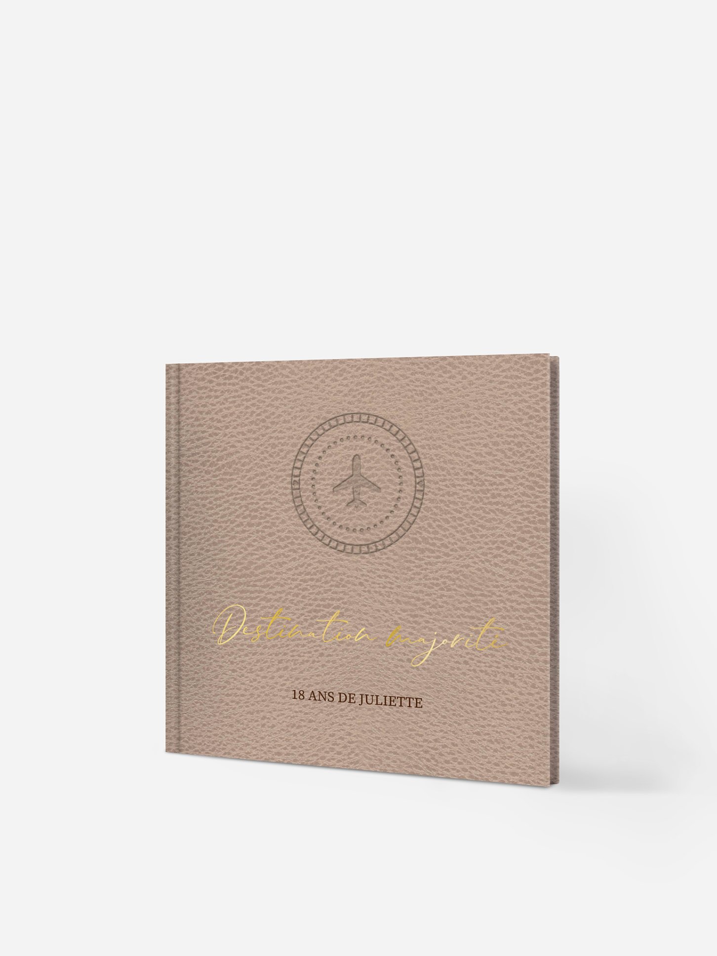 Livre d'or anniversaire Passeport vintage