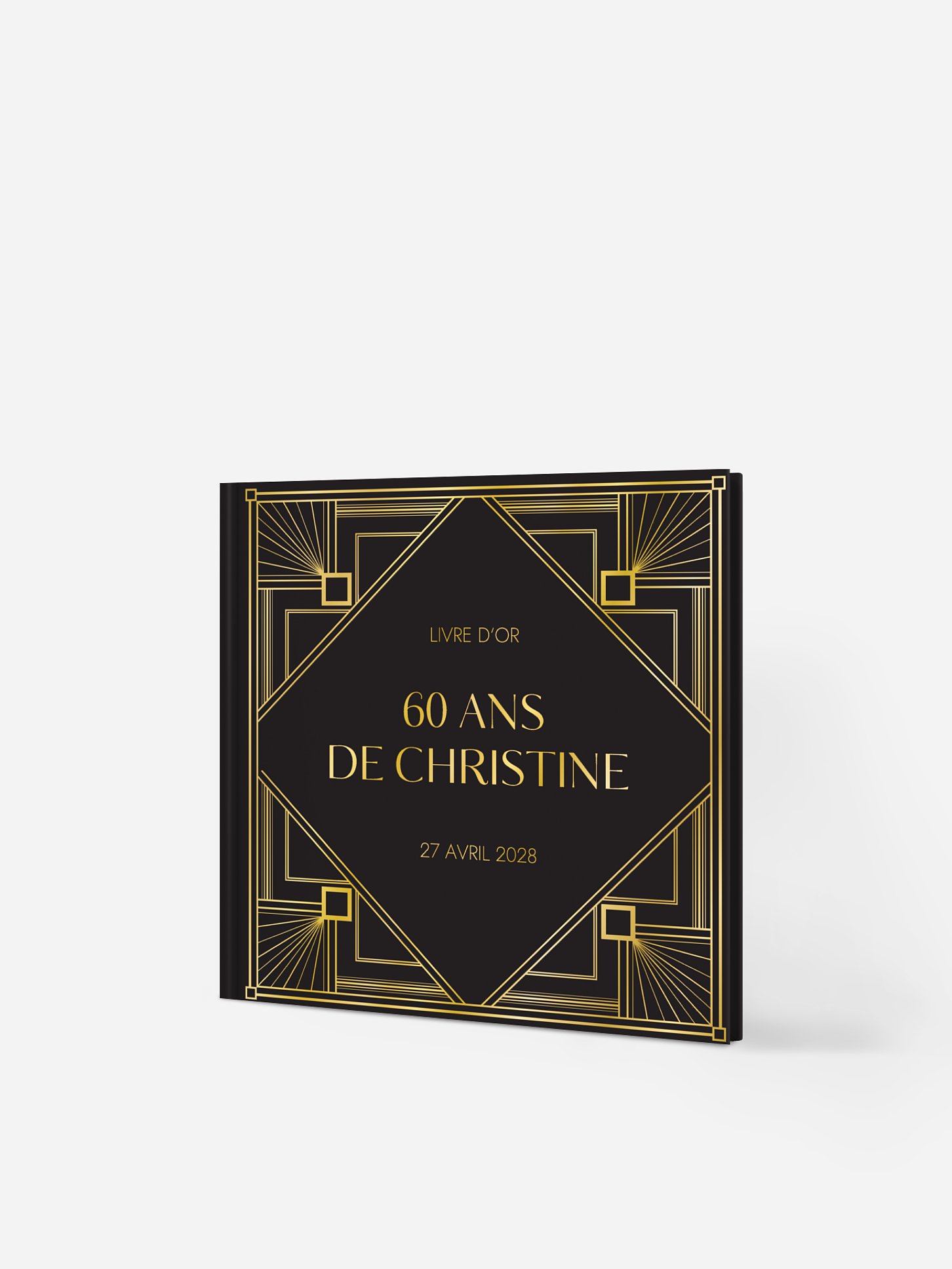 Livre d'or anniversaire Gatsby Feeling