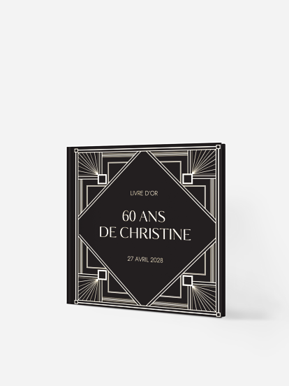 Livre d'or anniversaire Gatsby Feeling