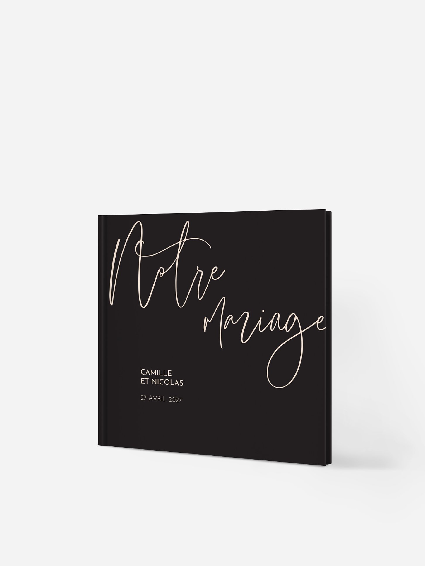 Livre d'or Typo élégante