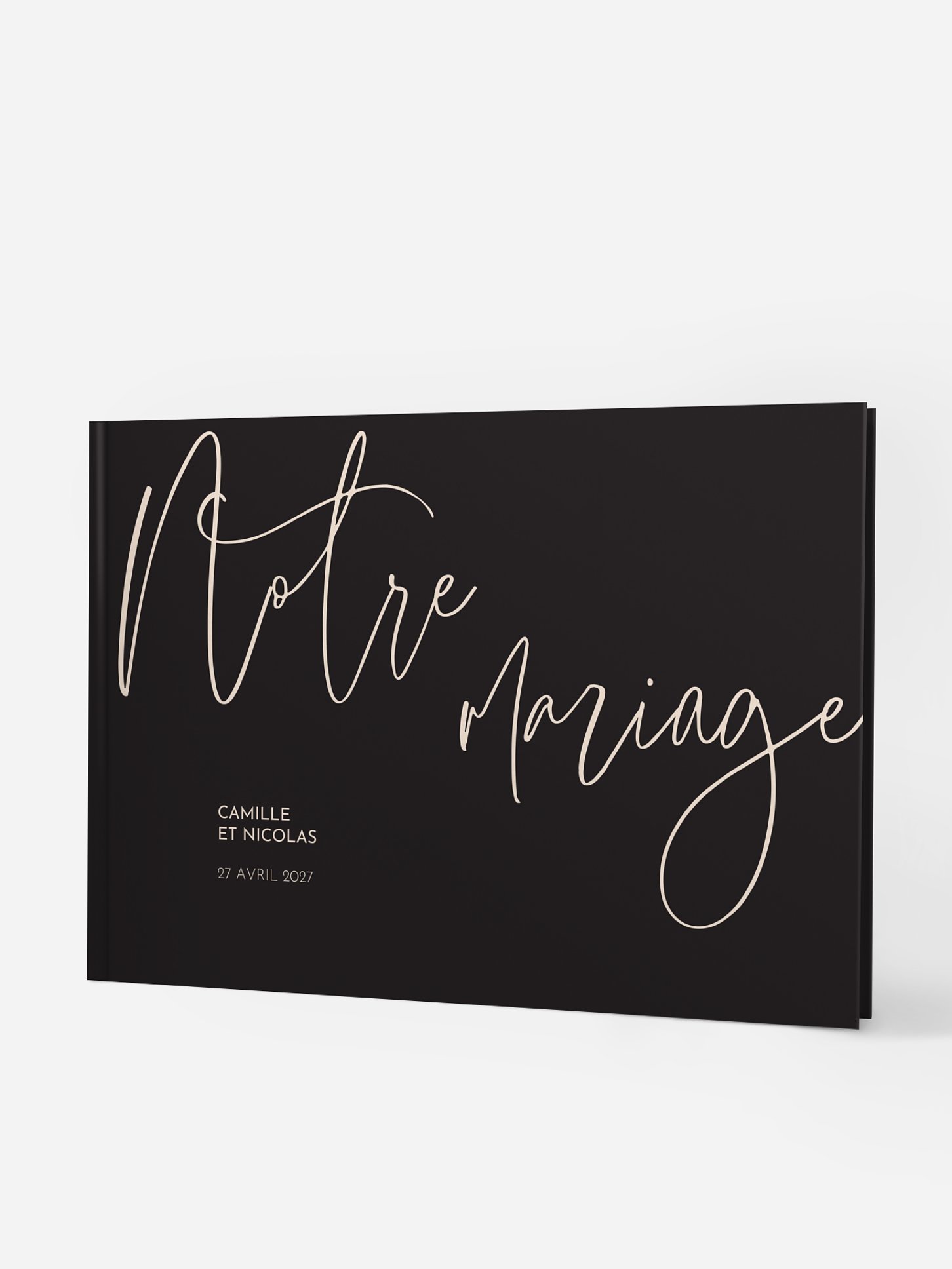 Livre d'or Typo élégante