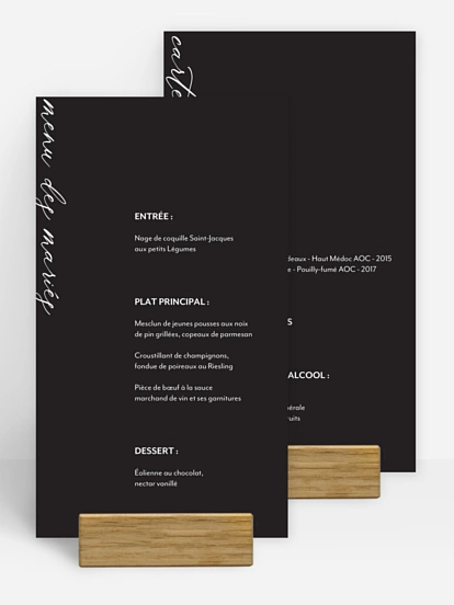 Typo minimaliste Typo minimaliste