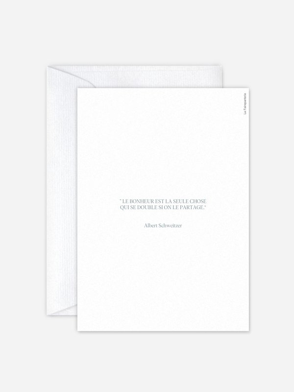 Faire-part de mariage Flower Blues