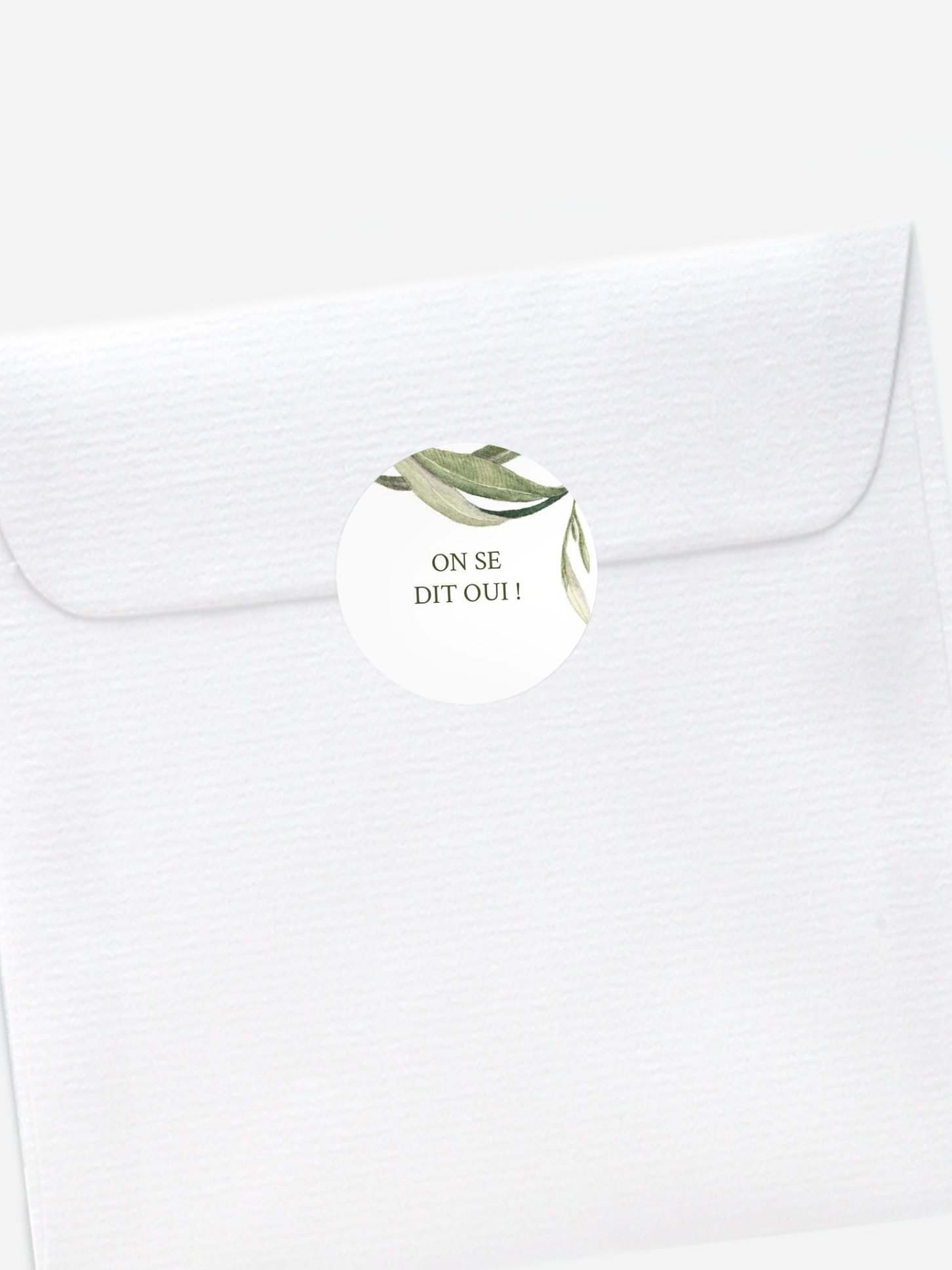 Stickers mariage Effluve d'oliviers