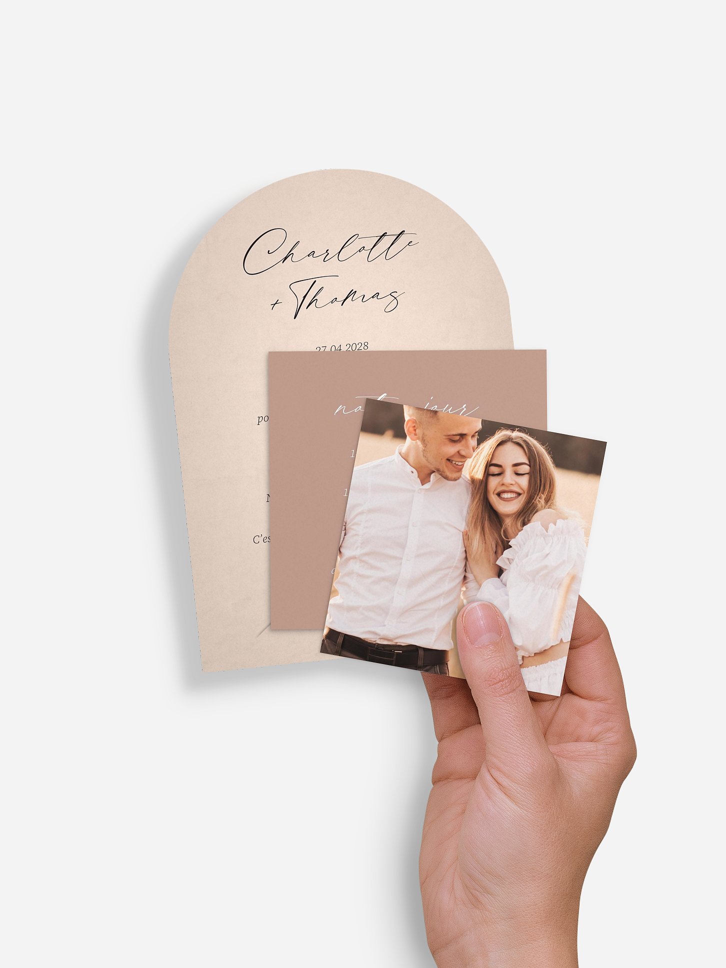 Faire-part de mariage Douce romance