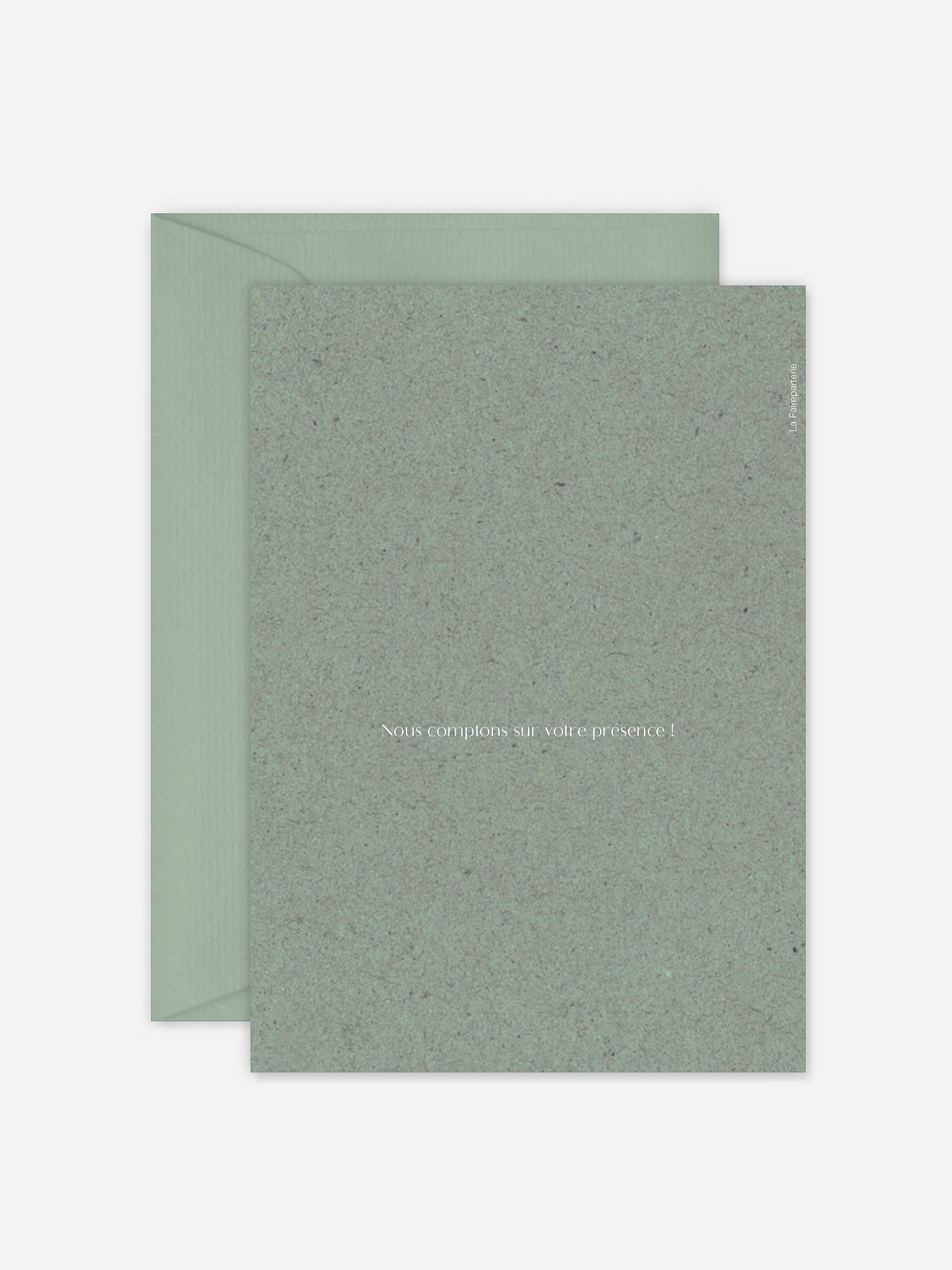 Faire-part de mariage Élégance manuscrite
