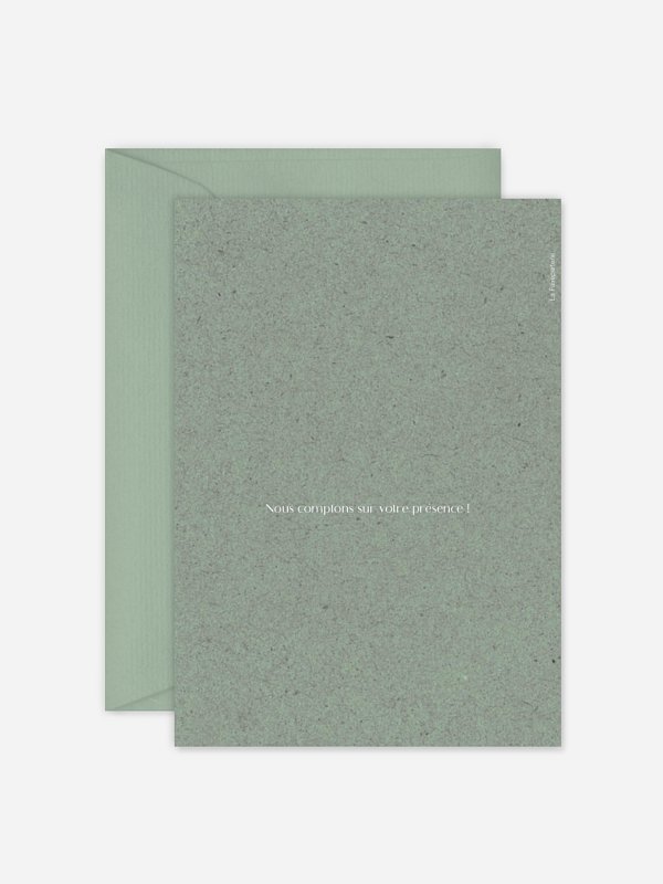 Faire-part de mariage Élégance manuscrite