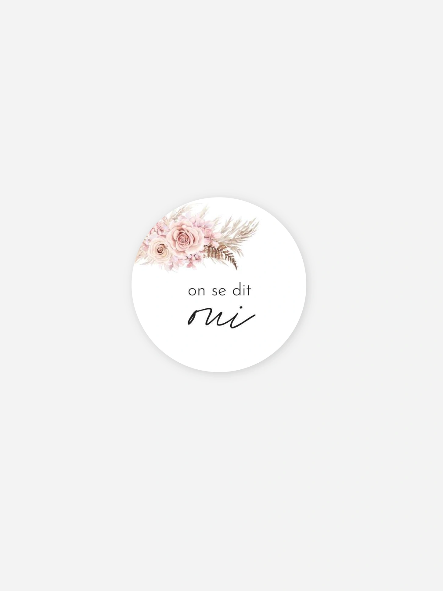 Stickers mariage Escapade Boho
