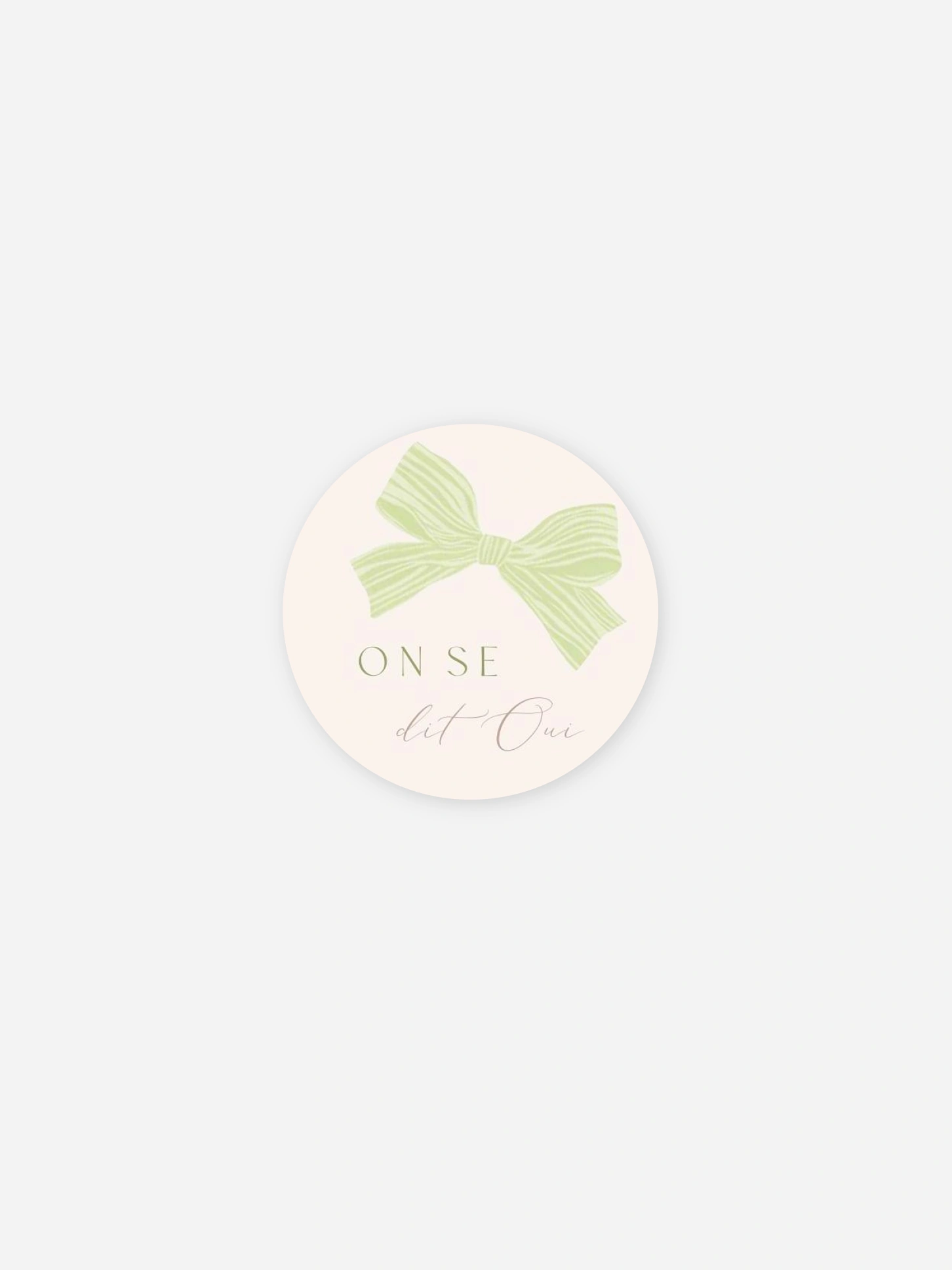 Stickers mariage Liens d’amour