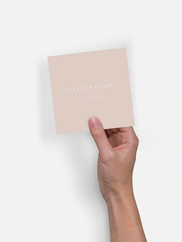 Carton d'invitation Enchanted Garden