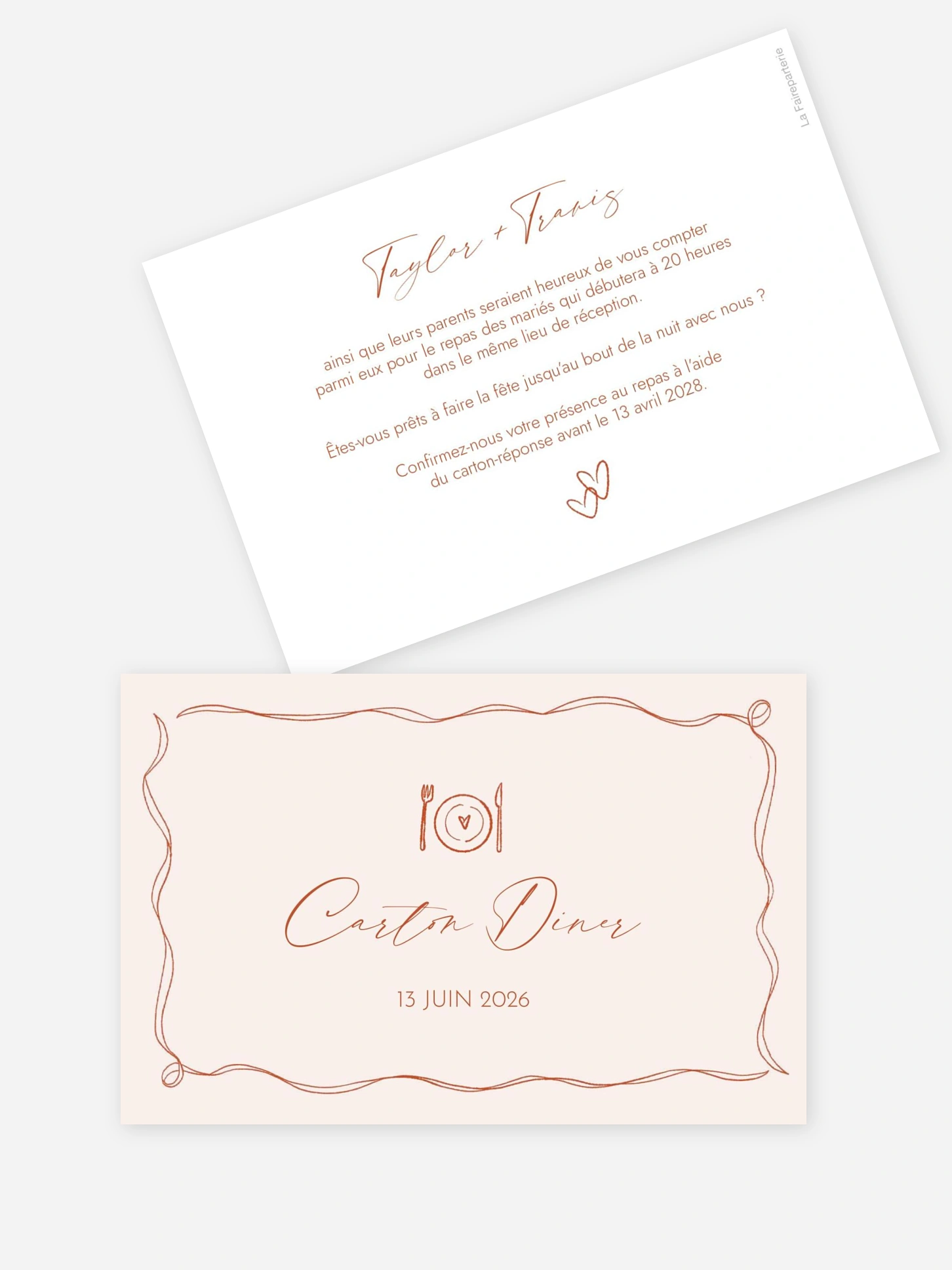 Carton d'invitation Disco Ball