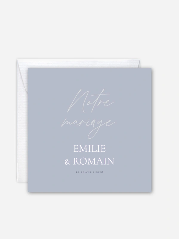 Faire-part de mariage Tendre Promesse