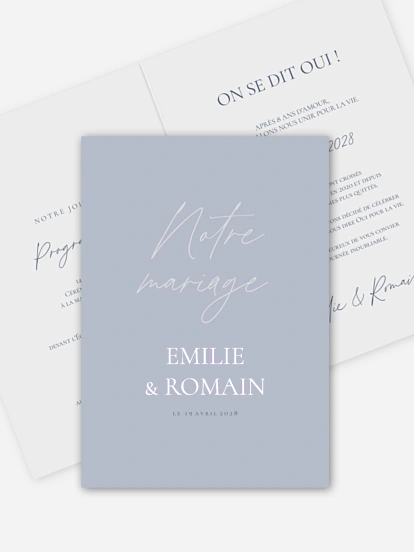 Faire-part de mariage Tendre Promesse