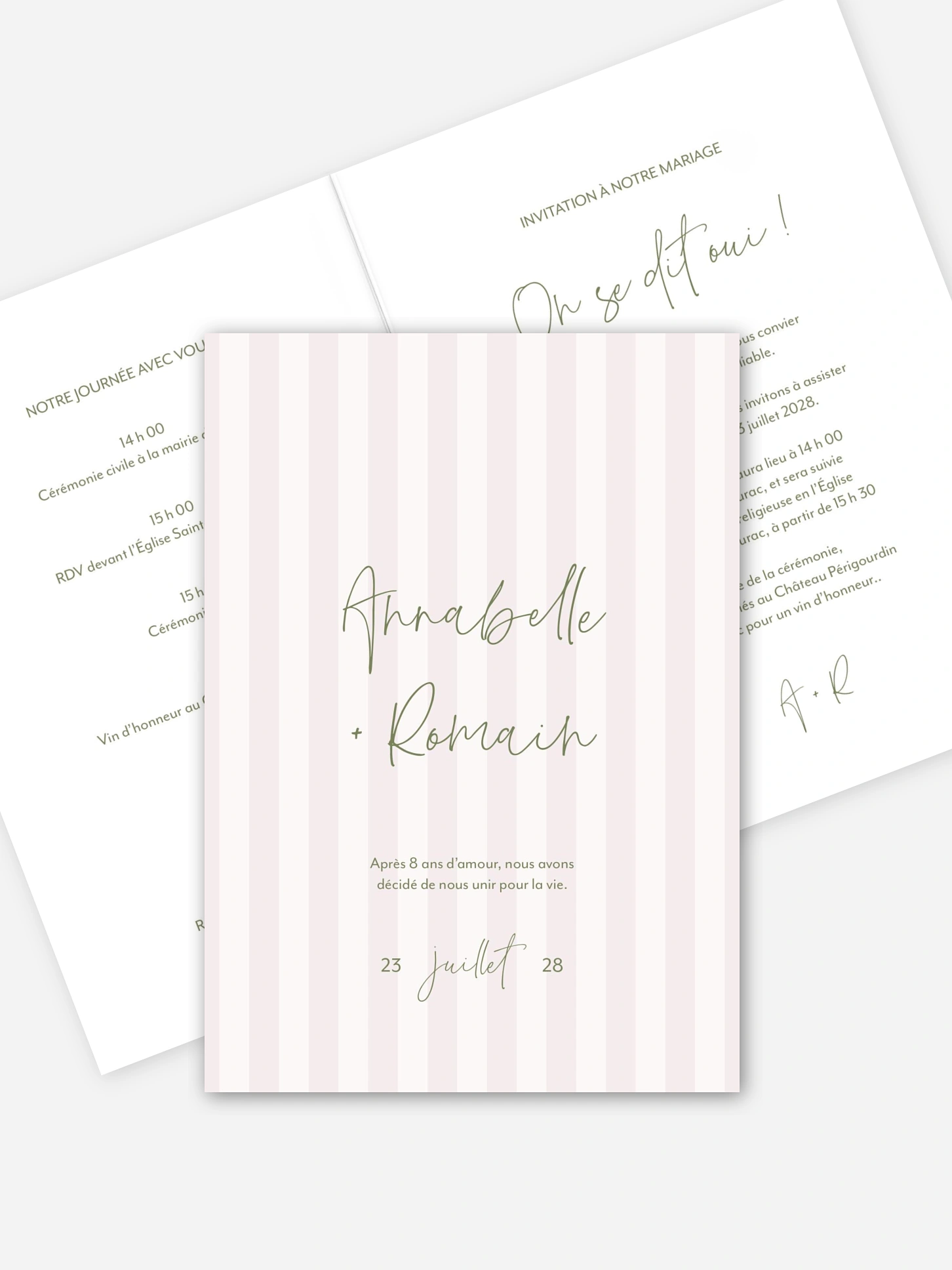 Faire-part de mariage Lien éternel