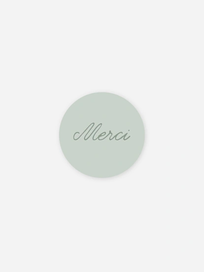 Stickers mariage Jeu de couleurs