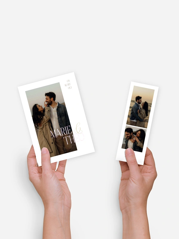 Faire-part de mariage Éternellement reconnaissante