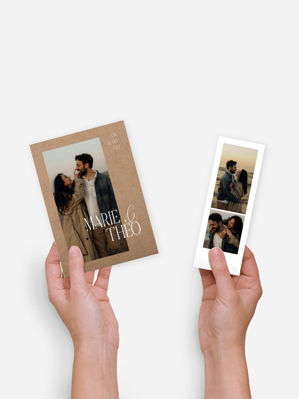 Faire-part de mariage Éternellement reconnaissante