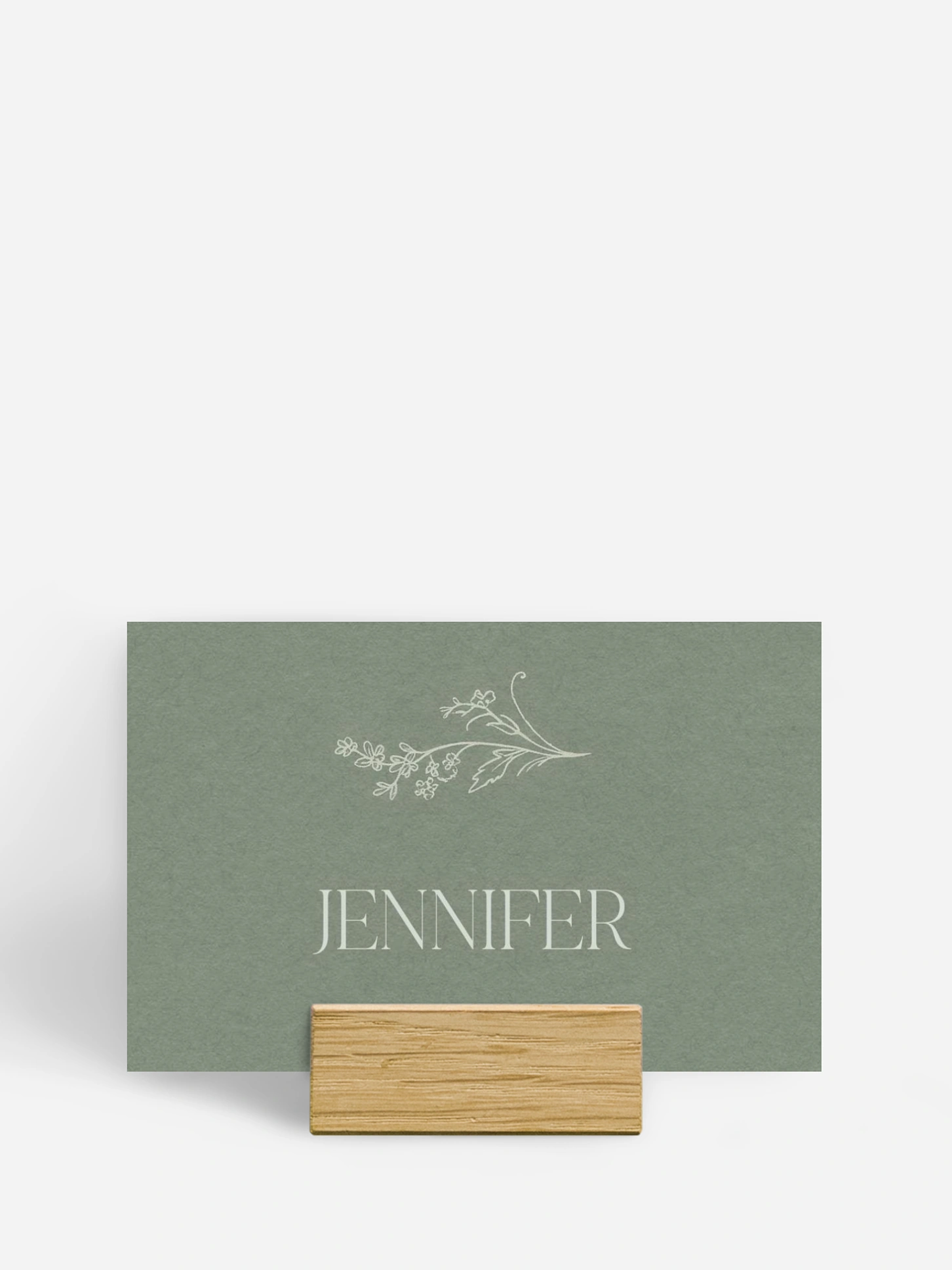 Marque-place mariage Jardin de noces