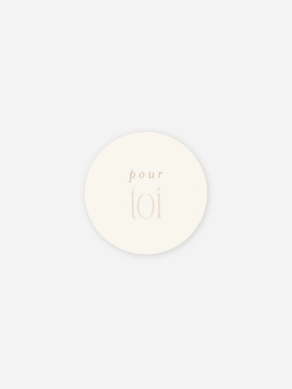 Étiquette cadeau mariage Le plus beau jour