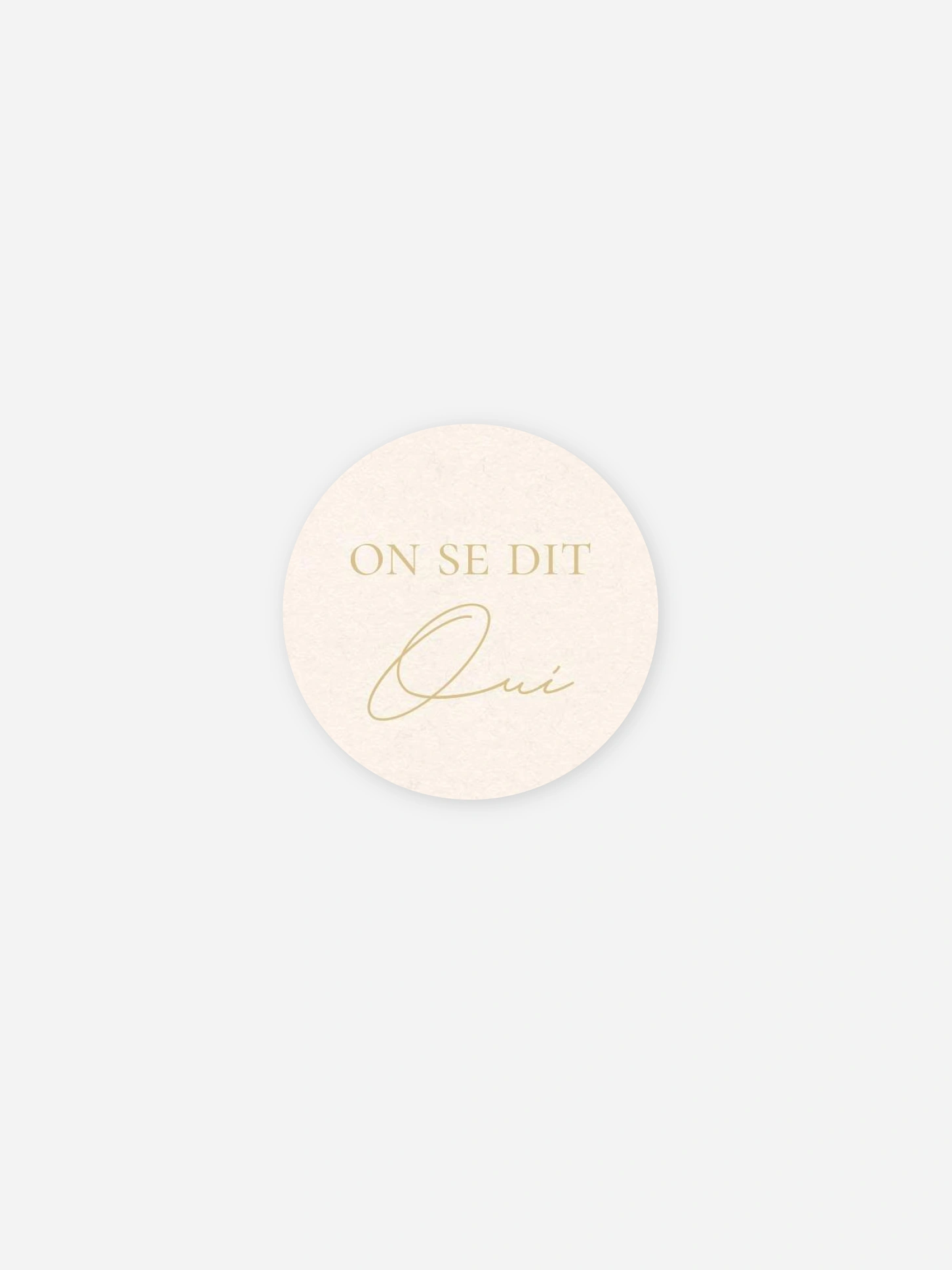 Stickers mariage Fleur de velours