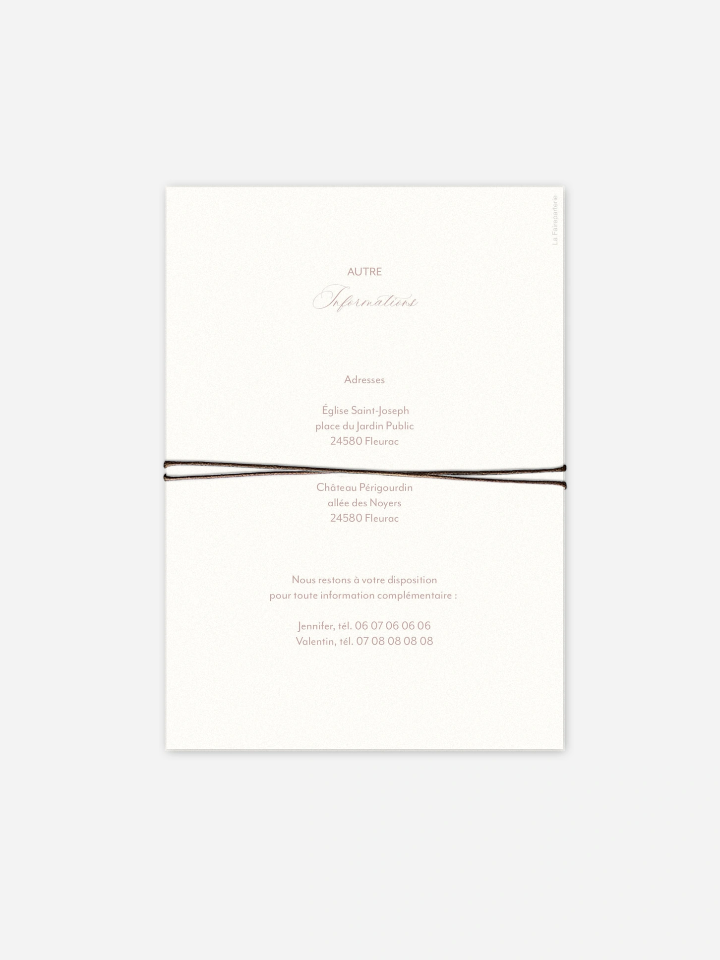 Faire-part de mariage L'amour des hortensias