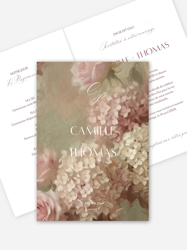 L'amour des hortensias