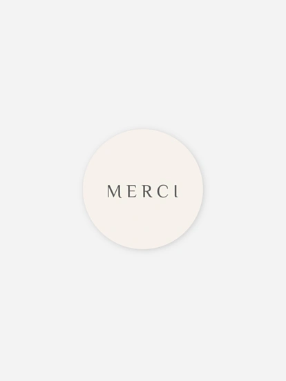 Stickers mariage Sigille fleuri