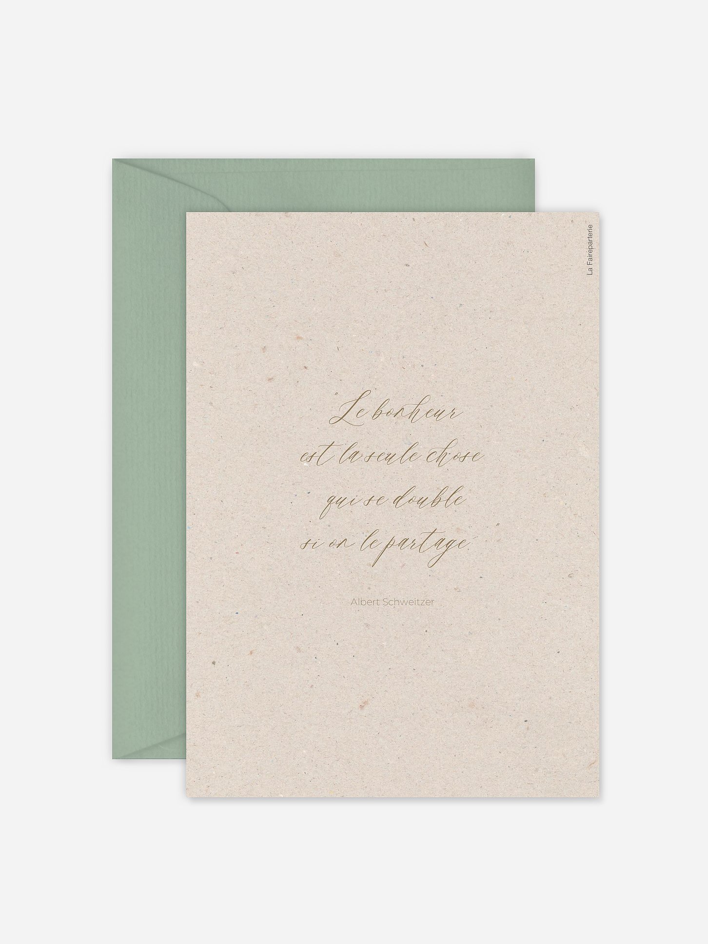 Faire-part de mariage Poésie champêtre