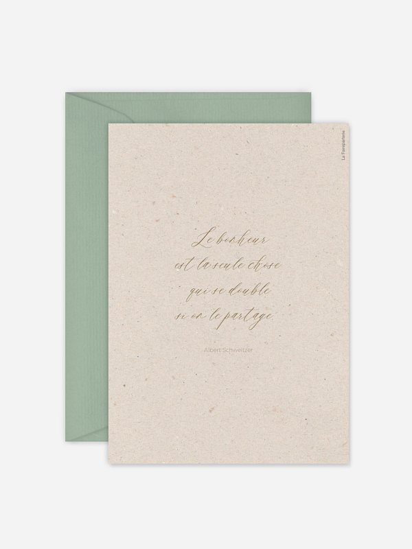 Faire-part de mariage Poésie champêtre