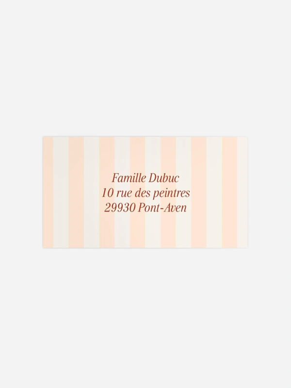 Rayures d'été